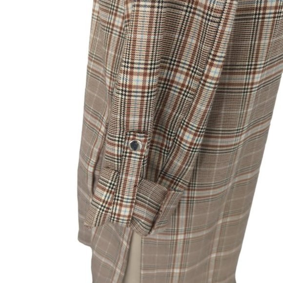 Stradivarius Oversized Plaid Blazer - Picture 4 of 5